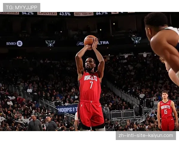 杜兰特过去7场4次30+ 火箭艰难赛程倚重其发挥